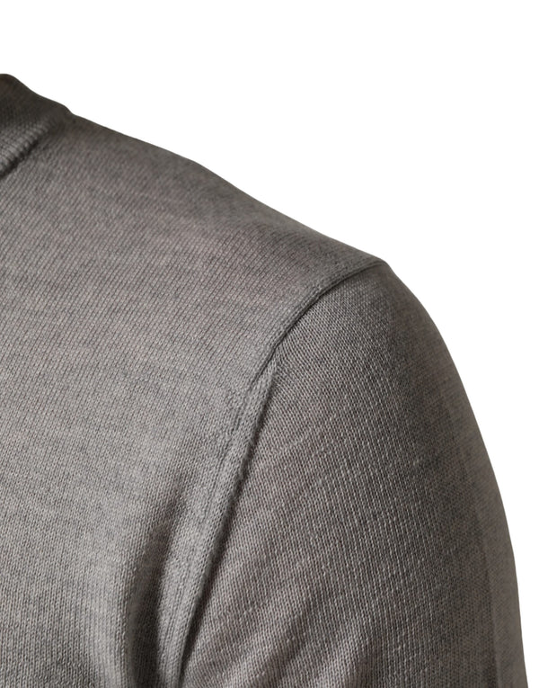 Dolce & Gabbana 100% Virgin Wool sweater in gray