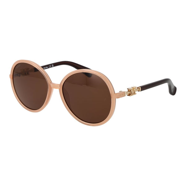 Max Mara MA-1064936 Plastic frame and lenses sunglasses in beige