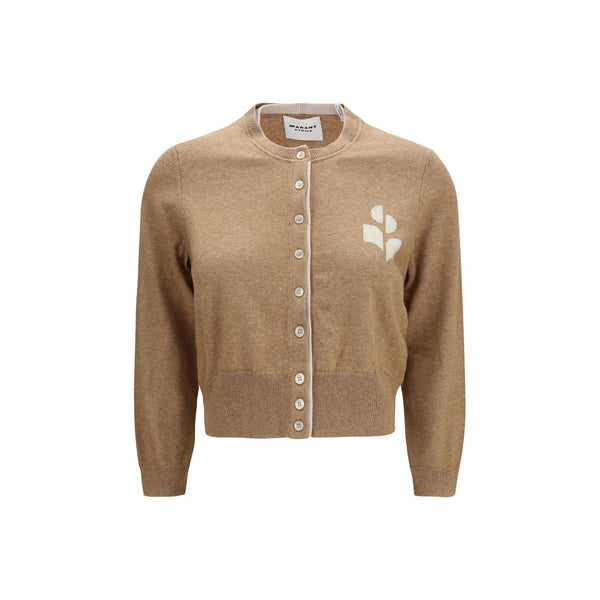 Marant Etoile 70% Cotton cardigan in beige