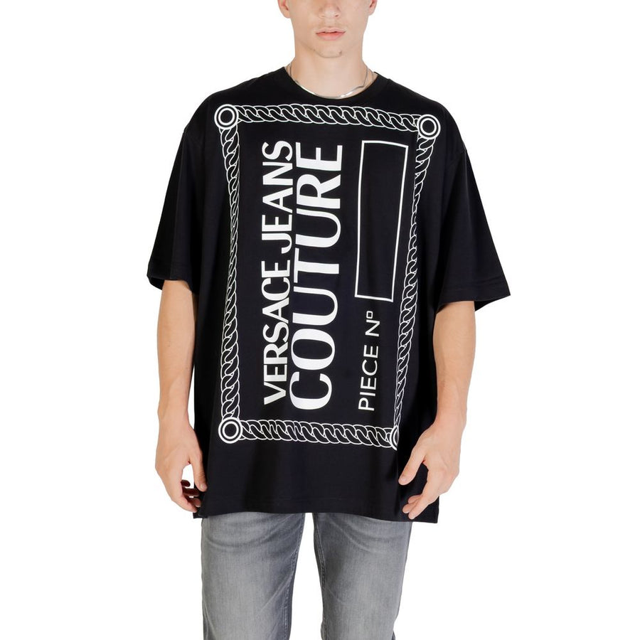 Versace Jeans 100% cotton t-shirt in black