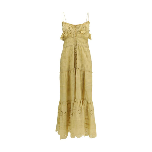 Marant Etoile 100% Cotton dress in beige