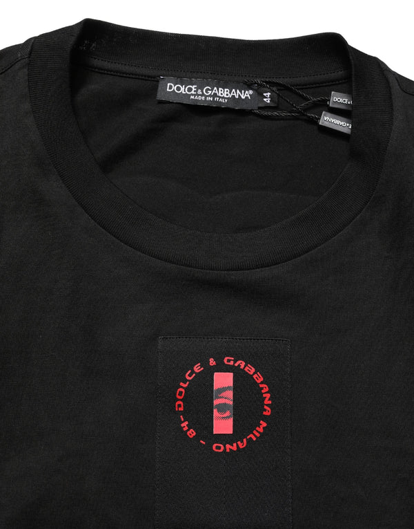 Dolce & Gabbana 100% Cotton t-shirt in black