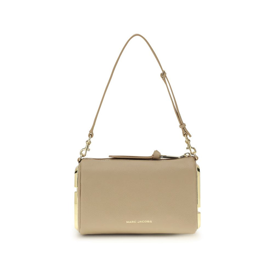 Marc Jacobs 100% Calf Leather Bos Taurus shoulder bag in beige
