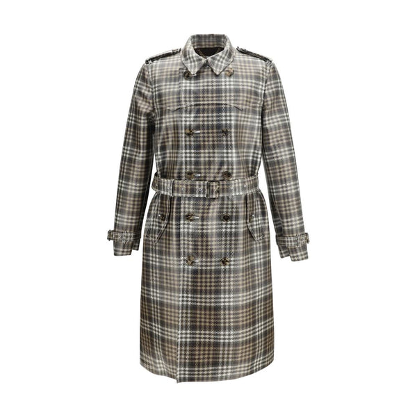Burberry Outer: 100% Polyester; Inner: 65% Polyester trench coat in brown