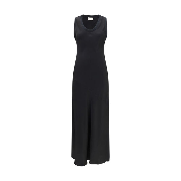 AMI Paris 100% Viscose dress in black