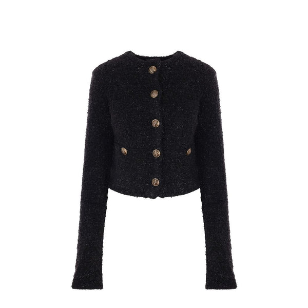 Balenciaga 73% Cotton cardigan in black