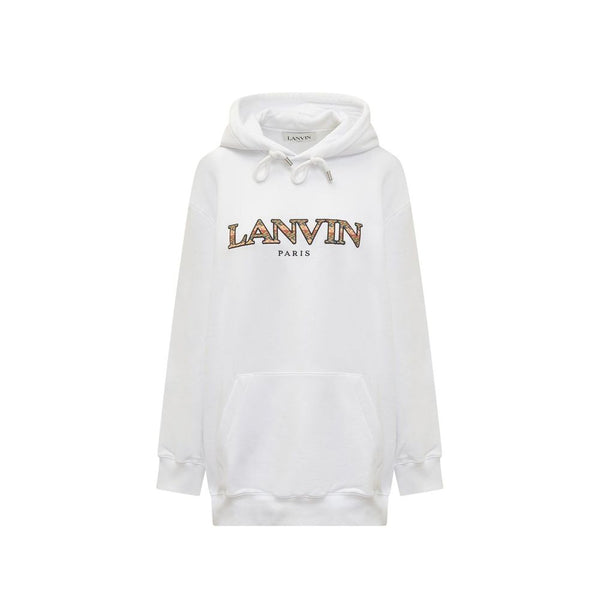 Lanvin 100% Cotton sweatshirt in white
