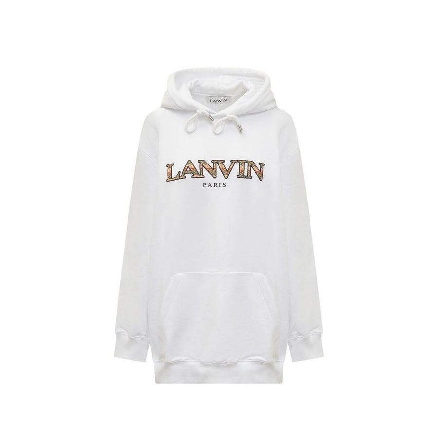 Lanvin 100% Cotton sweatshirt in white