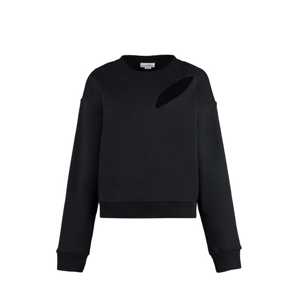 Alexander McQueen 100% Cotton sweatshirt in black