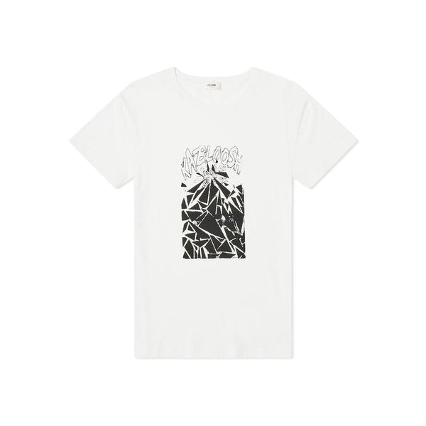 Celine 100% Cotton t-shirt in white