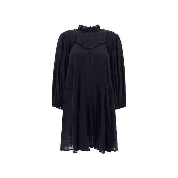 Isabel Marant Etoile 90% Cotton dress in black