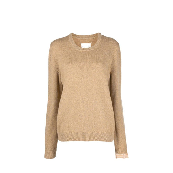 Maison Margiela 25% Cashmere sweater in brown
