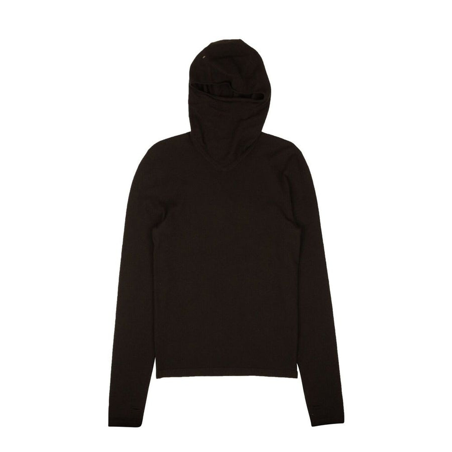 Bottega Veneta 100% Cashmere hoodie in black