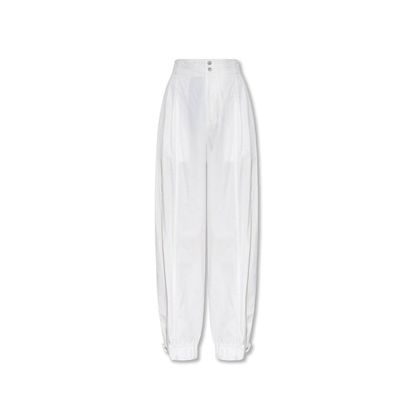 Bottega Veneta 72% Cotton joggers in white