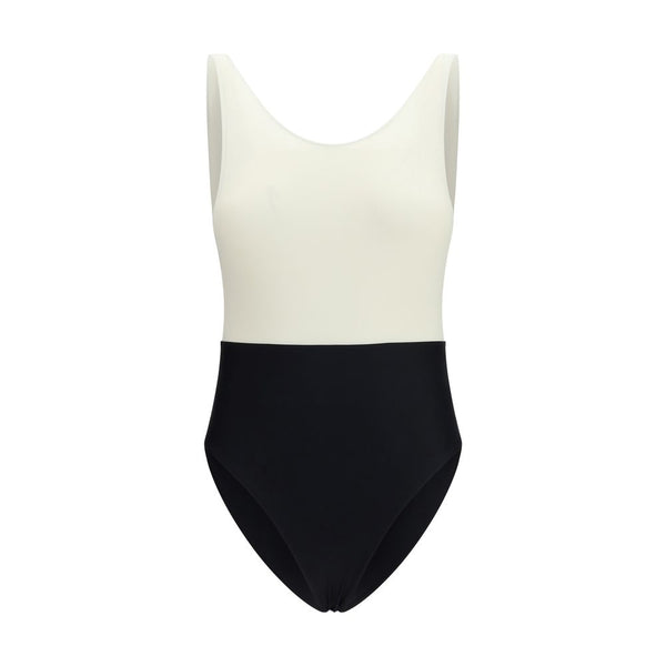 AMI Paris 78% Polyamide one-piece swimsuit in multicolor