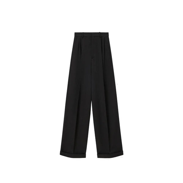 Loewe 90% Cotton 10% Silk trousers in black