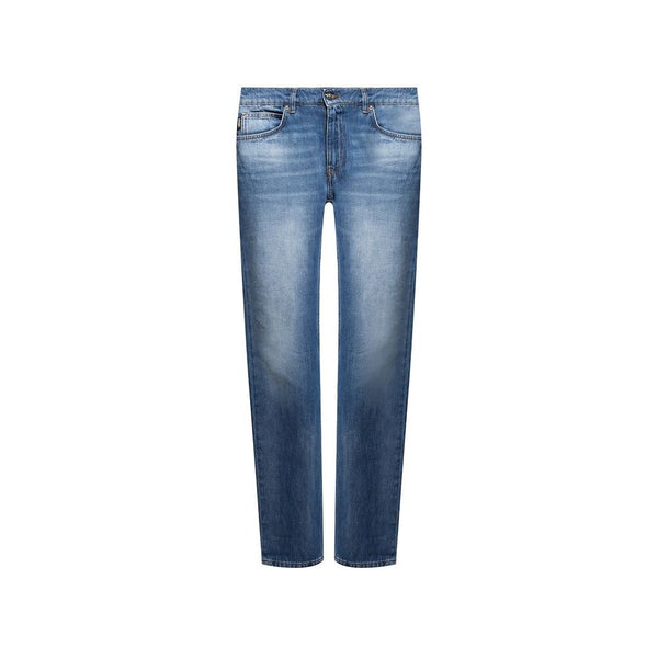 Versace 100% cotton jeans in blue