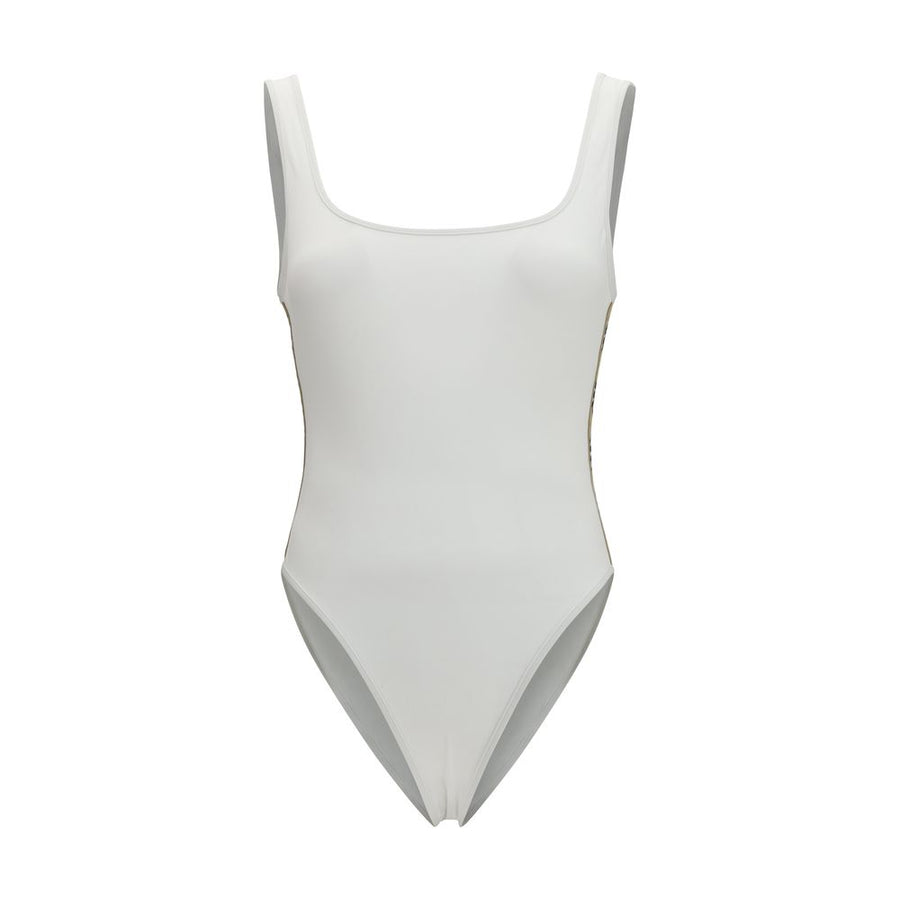 Burberry 84% Polyamide swimsuit in white