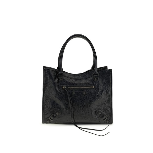 Balenciaga 100% Lamb Ovis Aries shoulder bag in black