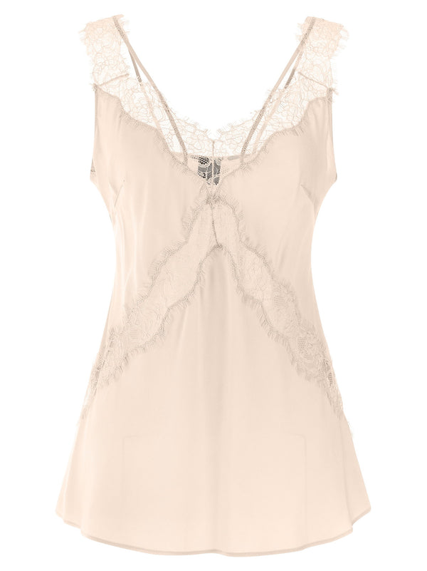 Pinko Lydia Tank Top — Cream