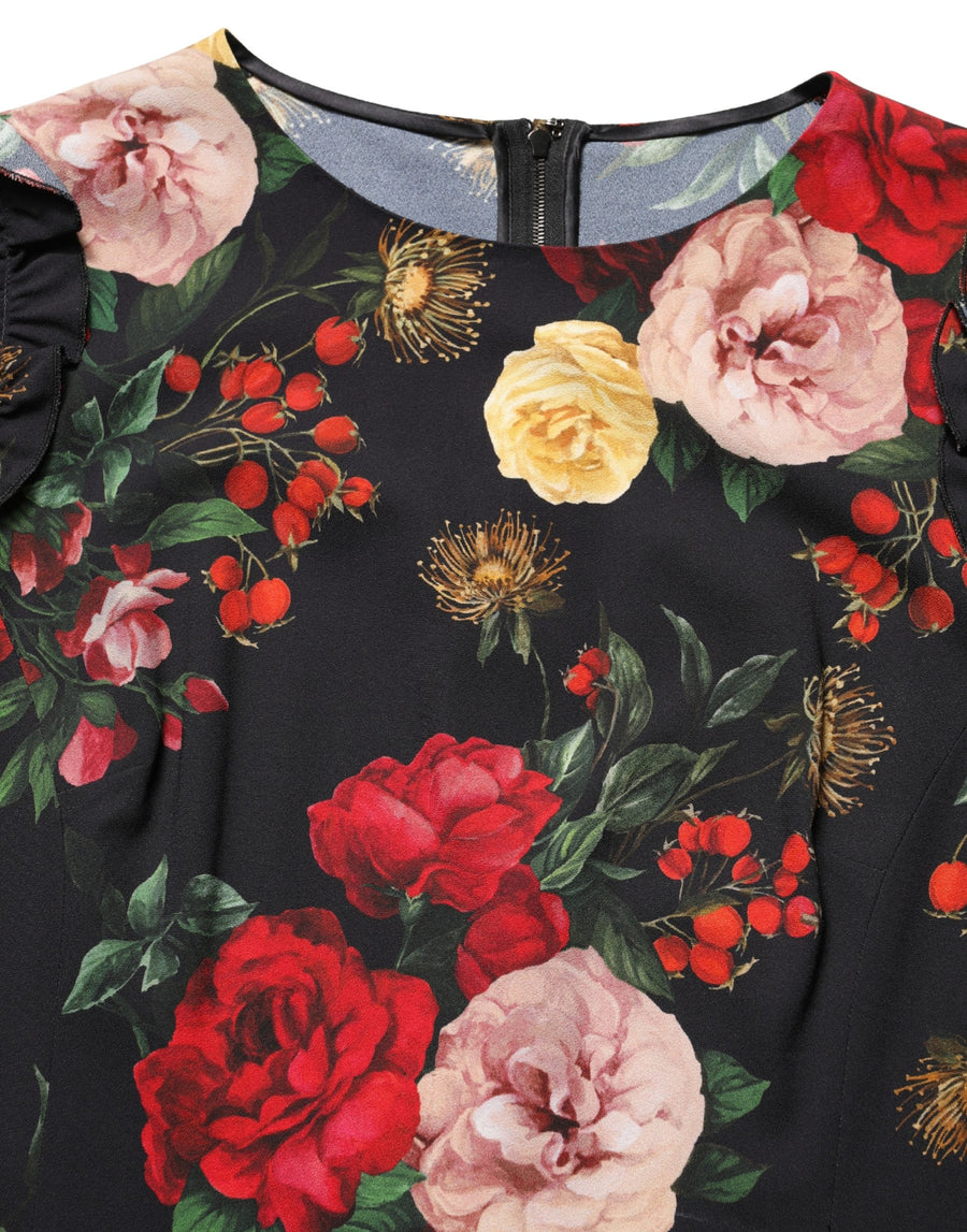 Dolce & Gabbana 97% Viscose blouse in black