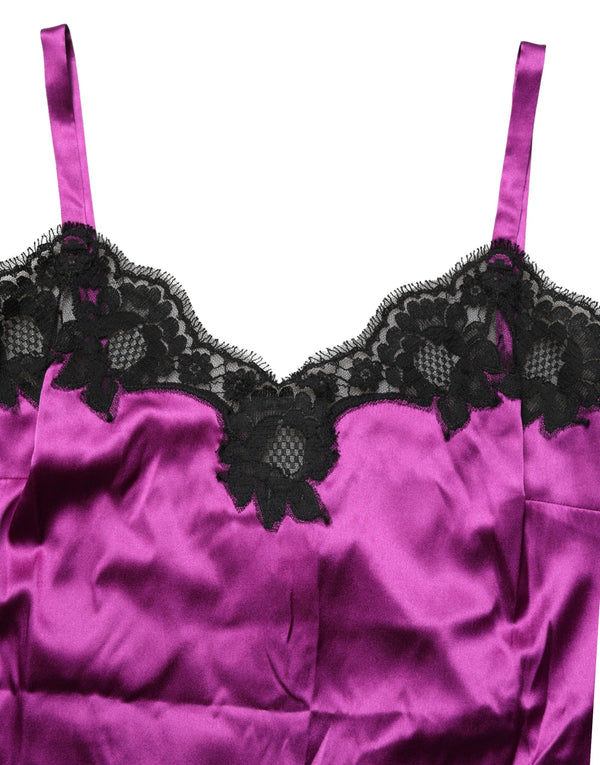 Dolce & Gabbana 80% Silk camisole in purple