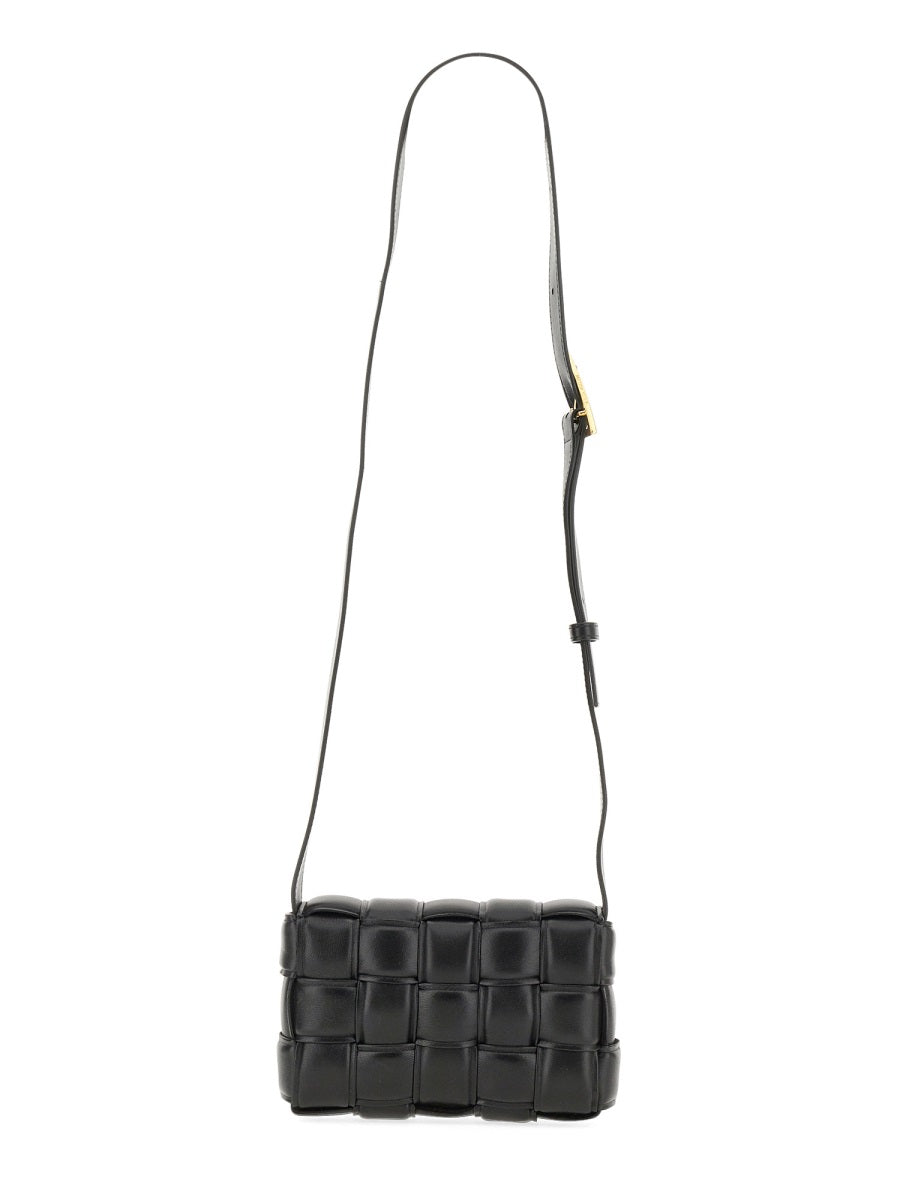 Shoulder Bag Cassette Black Main: Lambskin