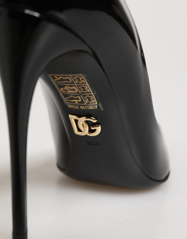 Dolce & Gabbana 100% Calf Leather pump in black