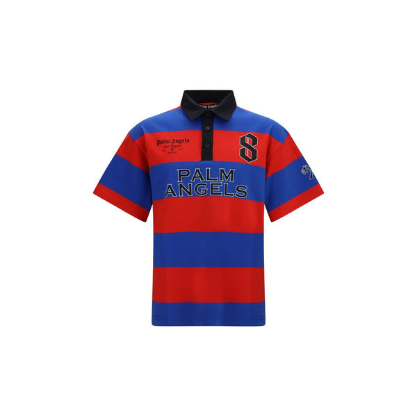 Palm Angels 100% Cotton polo shirt in multicolor