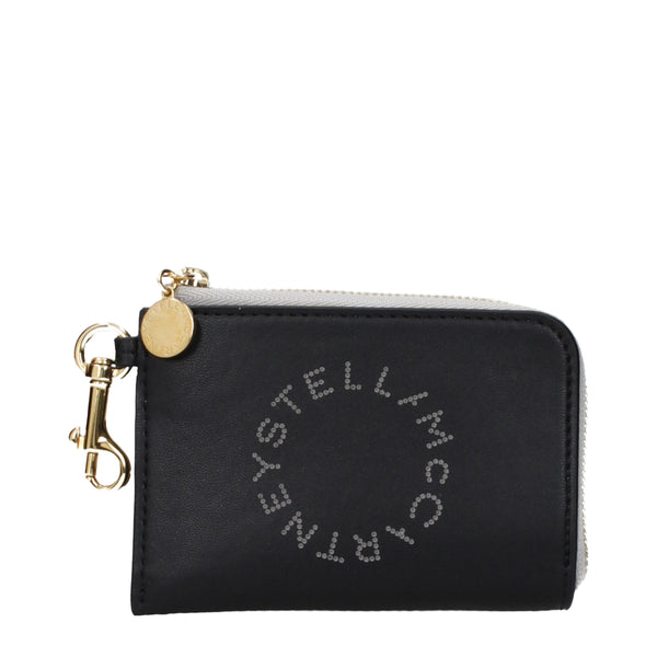 Stella McCartney Eco leather coin purse in black