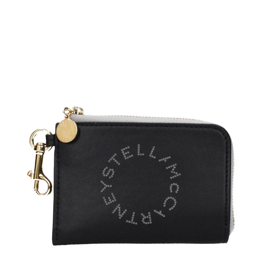Stella McCartney Eco leather coin purse in black