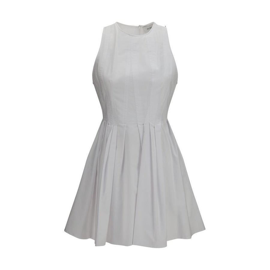 Max Mara 100% Cotton tank top in white