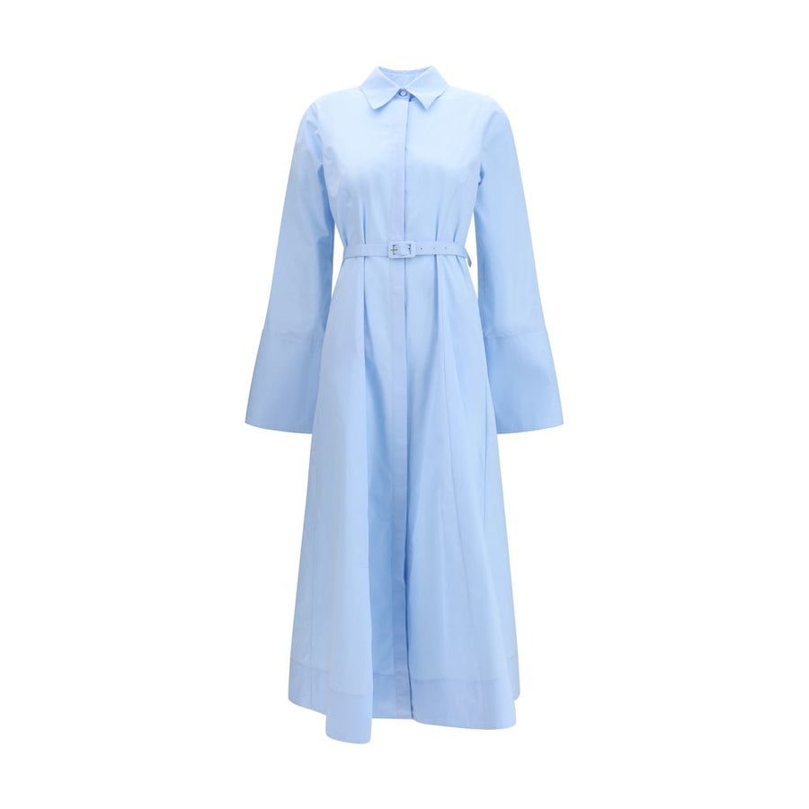 Gabriela Hearst 100% Cotton shirtdress in blue