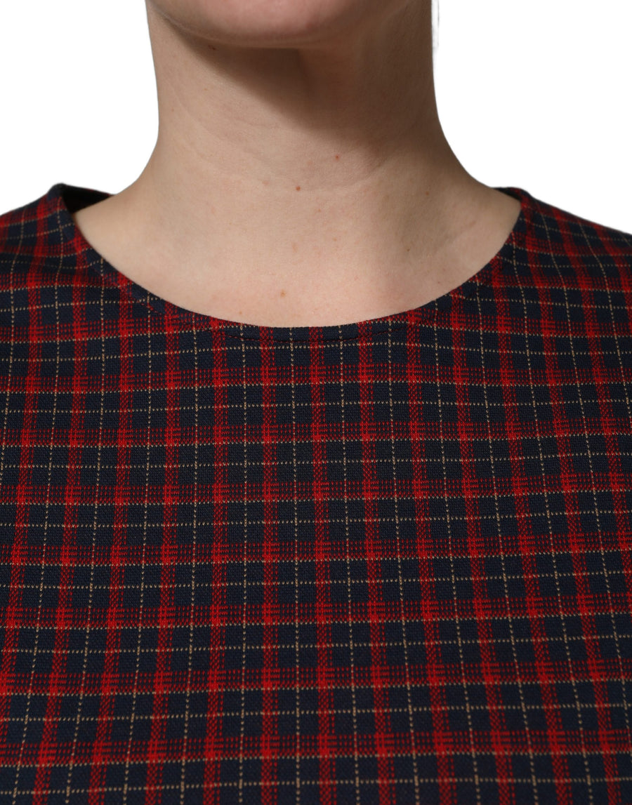 Dolce & Gabbana 72% Cotton dress in red