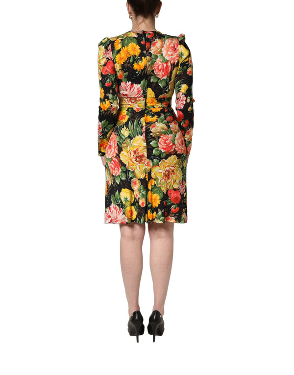 Dolce & Gabbana 100% Viscose dress in multicolor