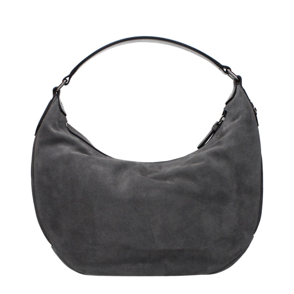 Jimmy Choo Suede shoulder bag in gray