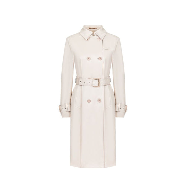 Herno 100% Cotton coat in white