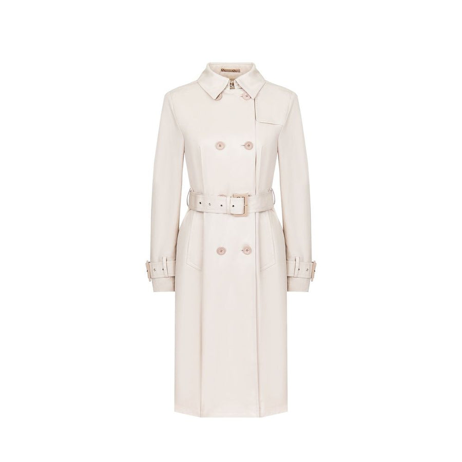 Herno 100% Cotton coat in white