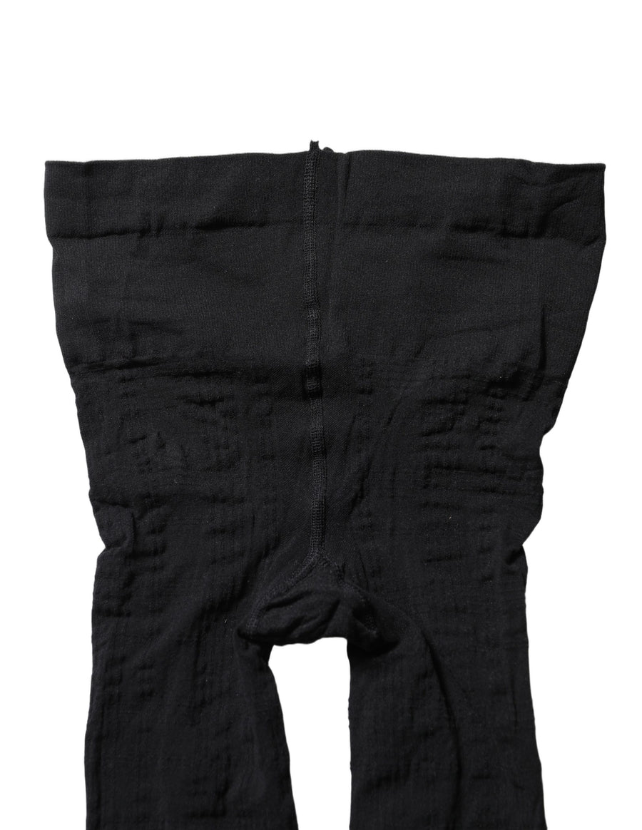 Dolce & Gabbana 100% Nylon tights in black