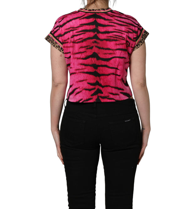 Dolce & Gabbana 100% Cotton t-shirt in pink