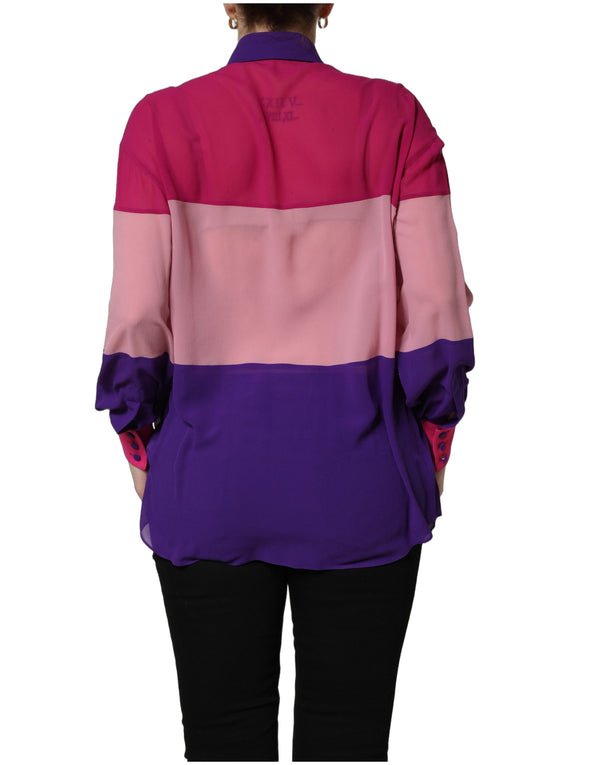 Dolce & Gabbana 100% Silk blouse in multicolor