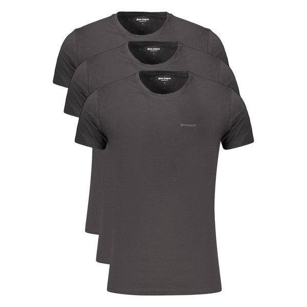 Palm Angels 100% Cotton t-shirt in black