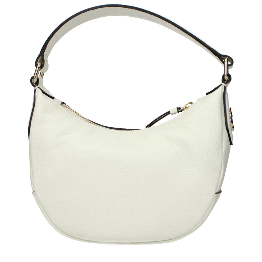 Jimmy Choo Leather shoulder bag in beige