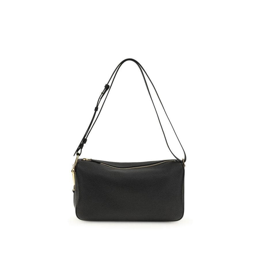 Gucci 100% Calf Leather Bos Taurus shoulder bag in black