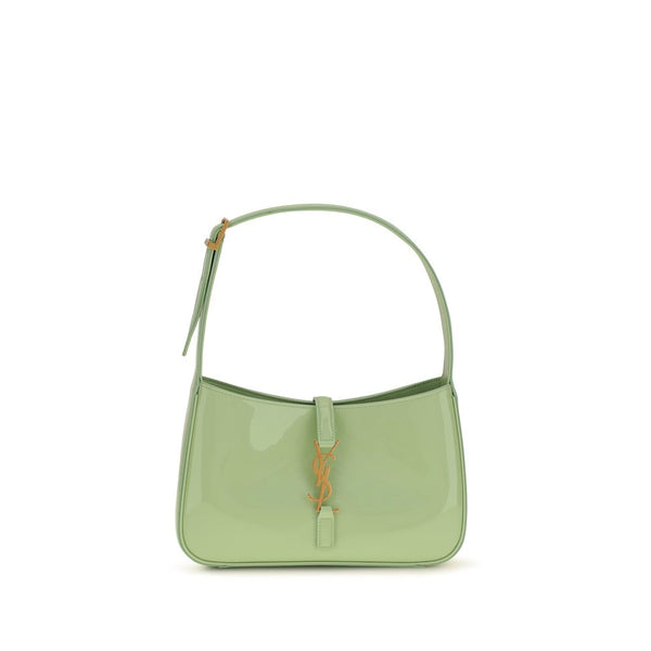 Saint Laurent 100% Calf Leather Bos Taurus shoulder bag in green