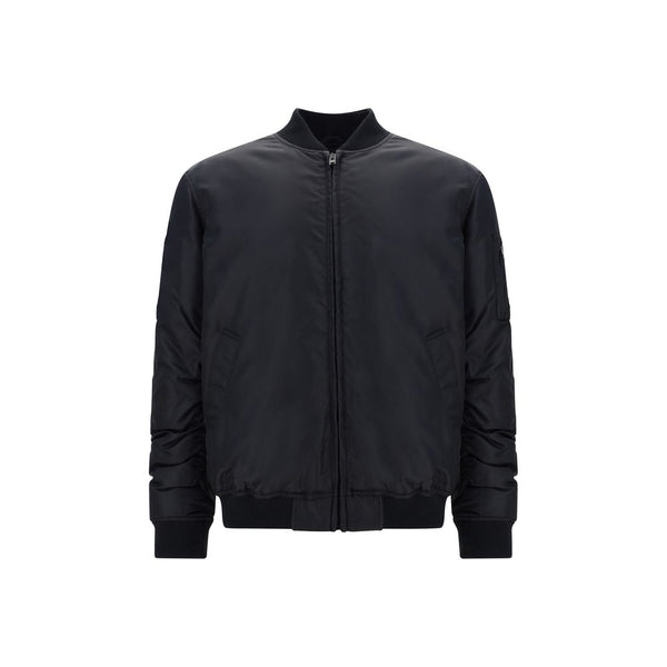 Moschino 100% Polyamide bomber jacket in black