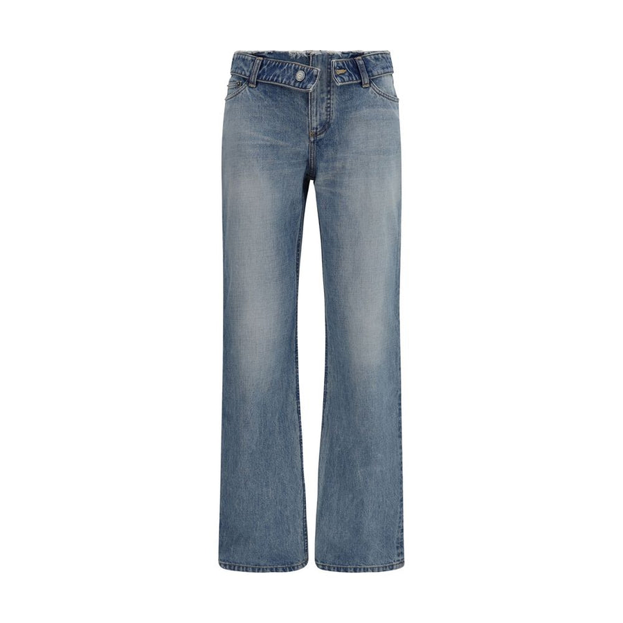 Alexander McQueen 100% Cotton jeans in blue