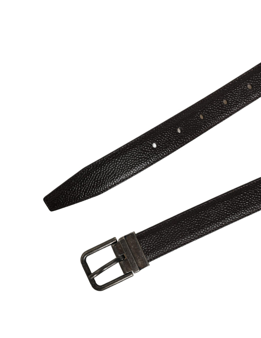 Dolce & Gabbana 100% Calf Leather belt in brown