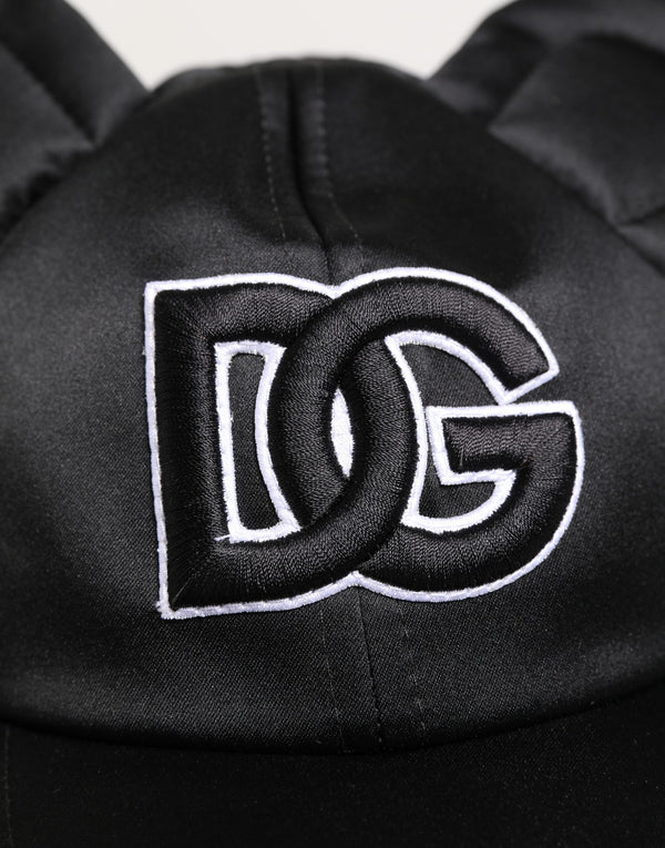 Dolce & Gabbana HAT9995 100% Polyester (exterior) baseball cap in black