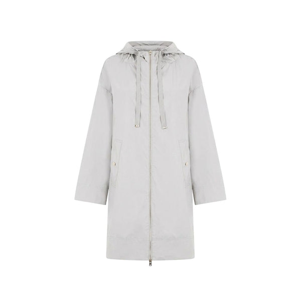 Herno 86% Polyamide coat in gray